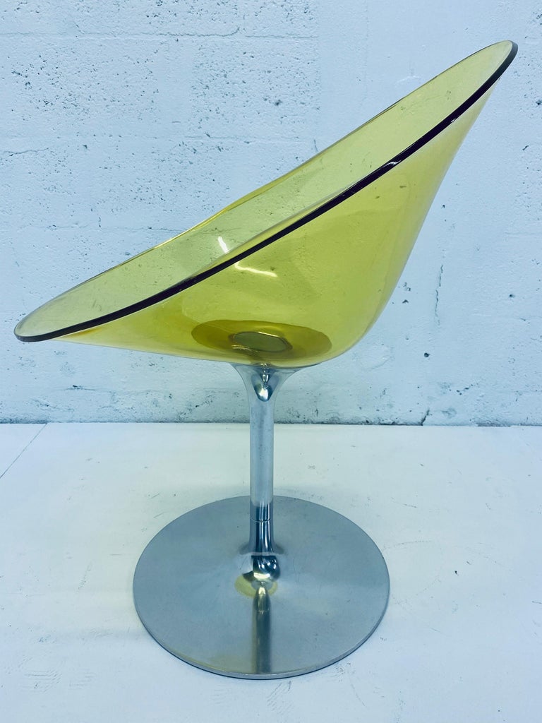 Chaises Kartell Eros Design Philippe Stark - Transparentes - Pivotantes - Lot ?