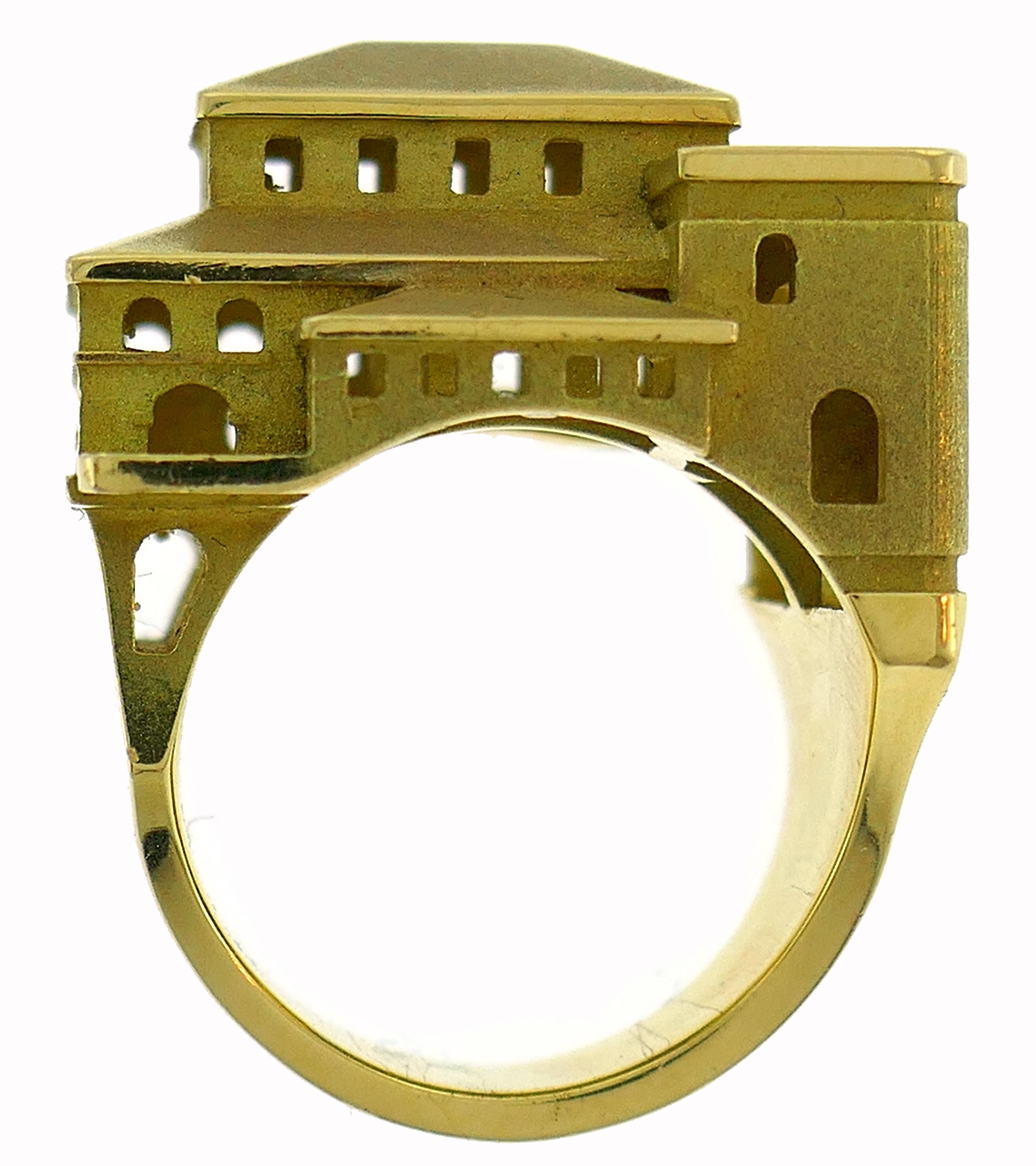 Philippe Tournaire, bague en or jaune Excellent état à Beverly Hills, CA