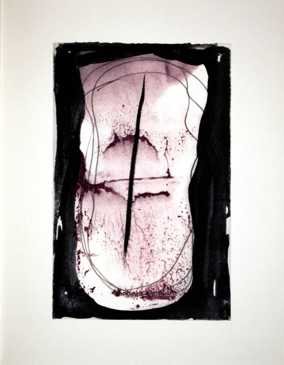 1971 "Ventana Oscura - Print de Philippe Touvay
