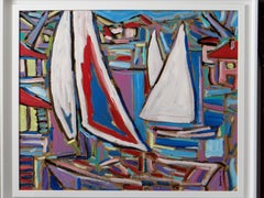Philippe Visson Painting "Poussée de Vent", 1997