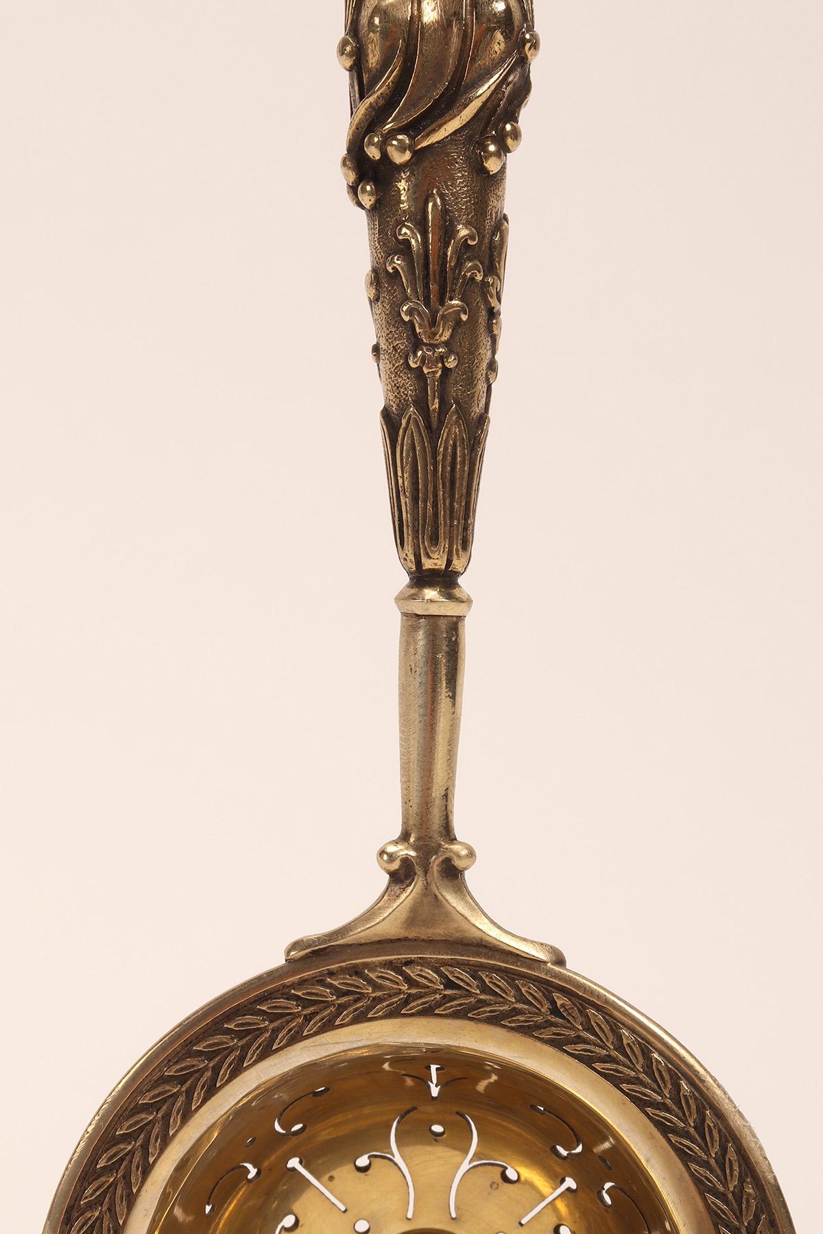 Colino per tè in argento di Philippe Wolfers, Belgio, 1900. In condizioni buone in vendita a Milan, IT