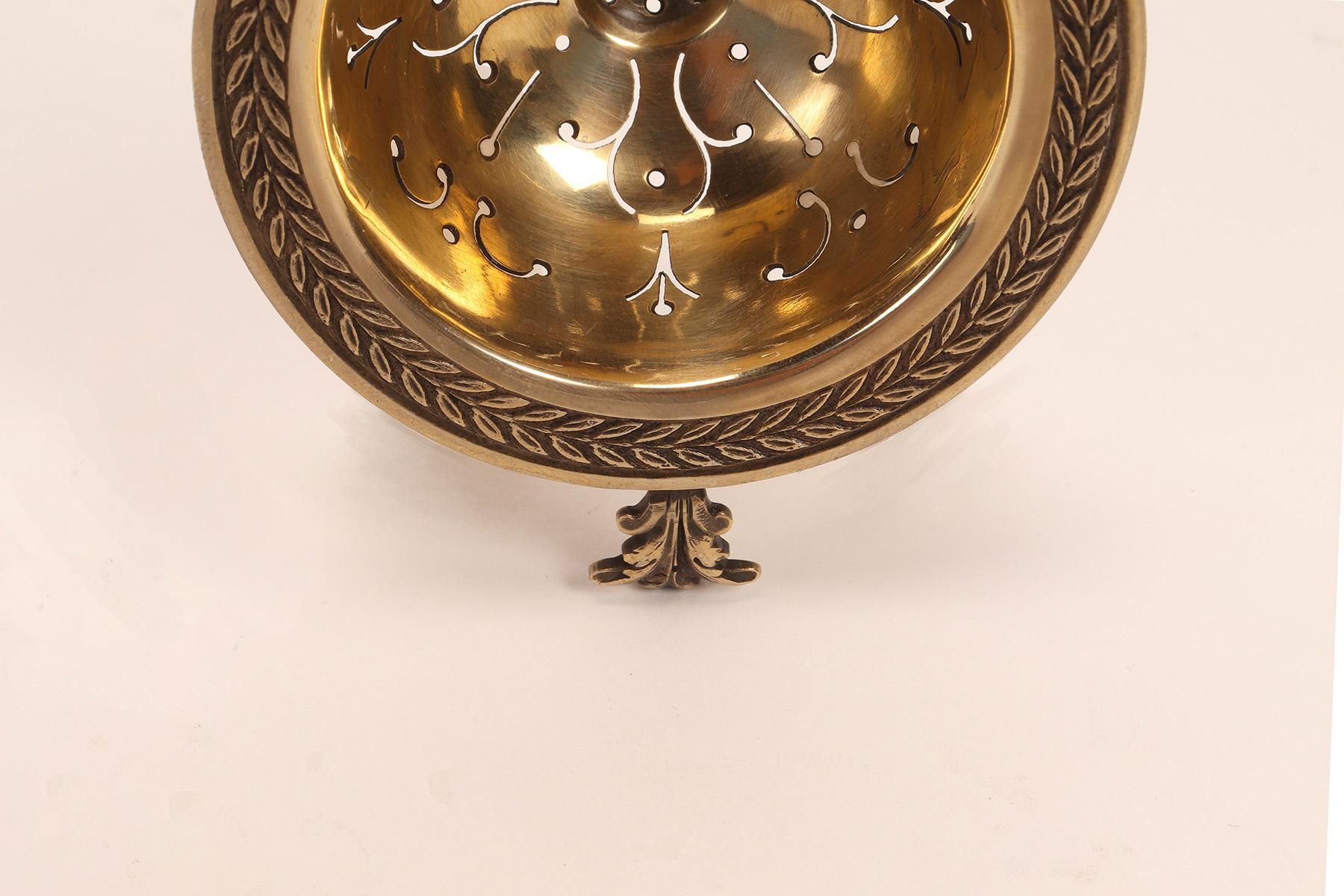XX secolo Colino per tè in argento di Philippe Wolfers, Belgio, 1900. in vendita