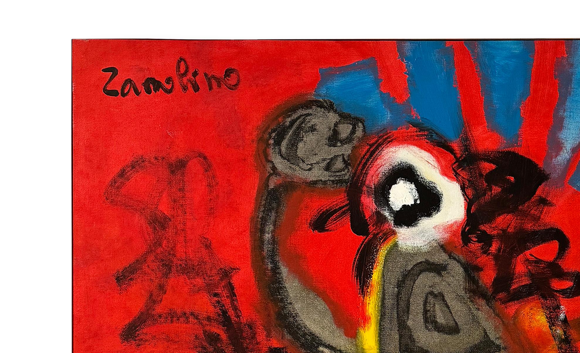 Wunderschönes Öl auf Leinwand des in Curacao lebenden Künstlers Philippe Zanolino.

Der Künstler und Maler Philippe Zanolino wurde 1960 in Périgueux geboren und zog 1986 nach Curaçao, wo er einen bemerkenswerten künstlerischen Weg einschlug und für
