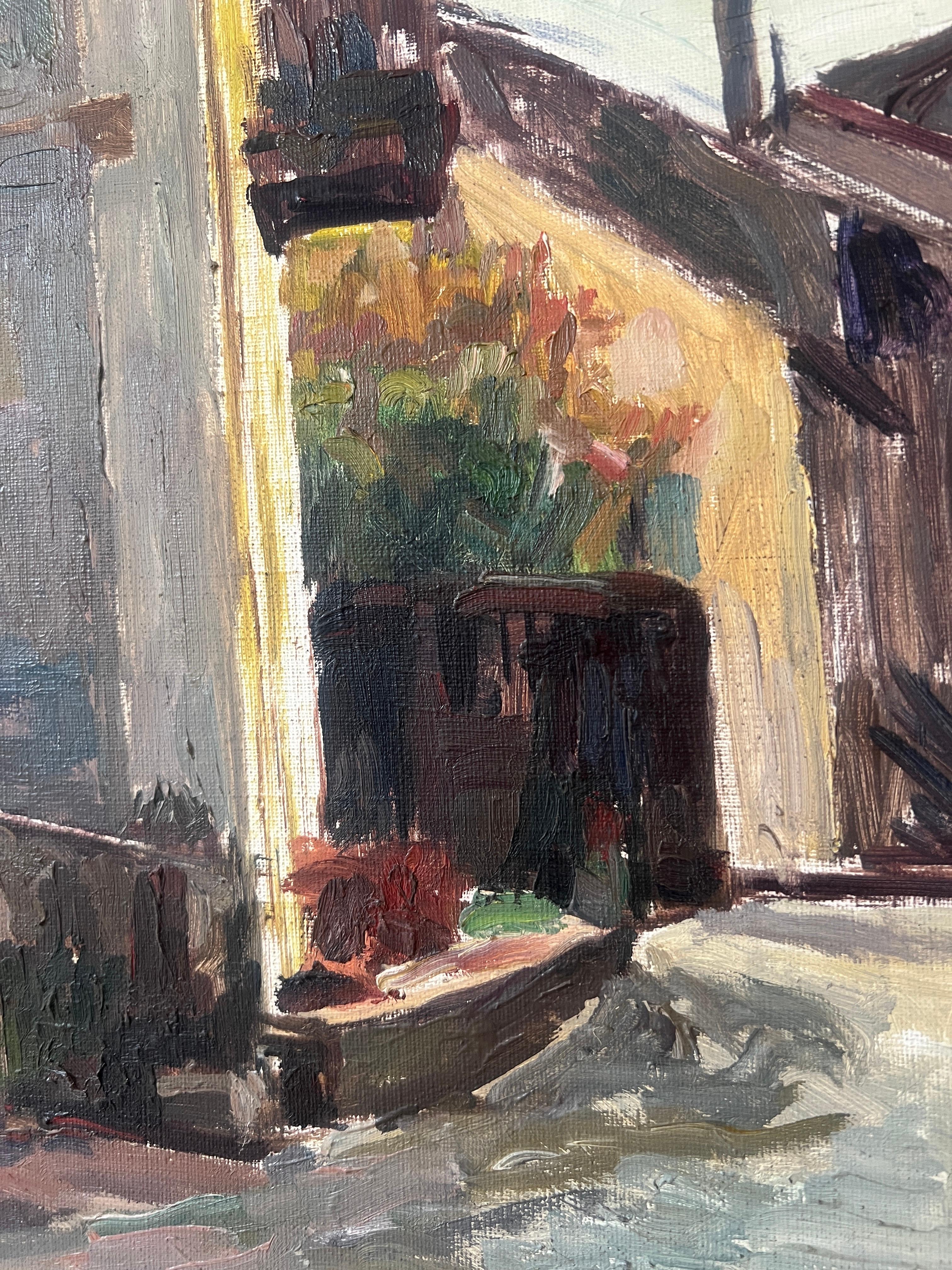 Lavori su tela
Telaio in legno dorato
86 x 105 x 4 cm