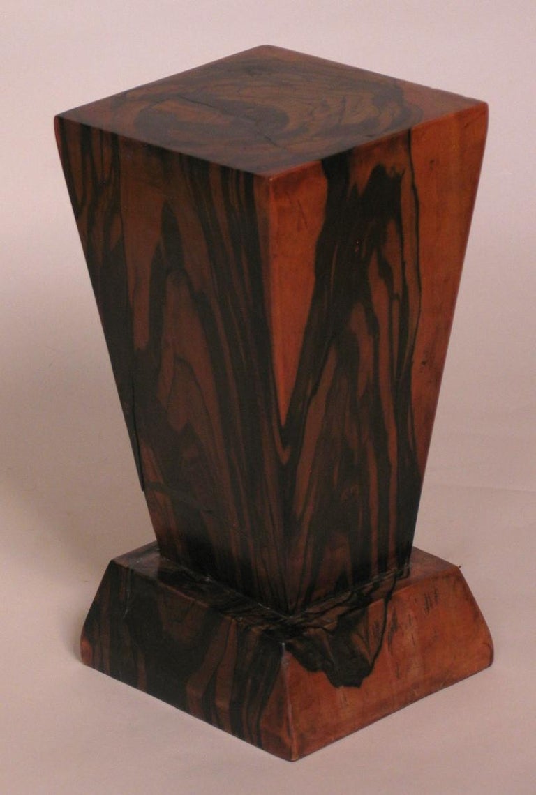 Philippine Hardwood Kamagong Pedestal For Sale at 1stdibs