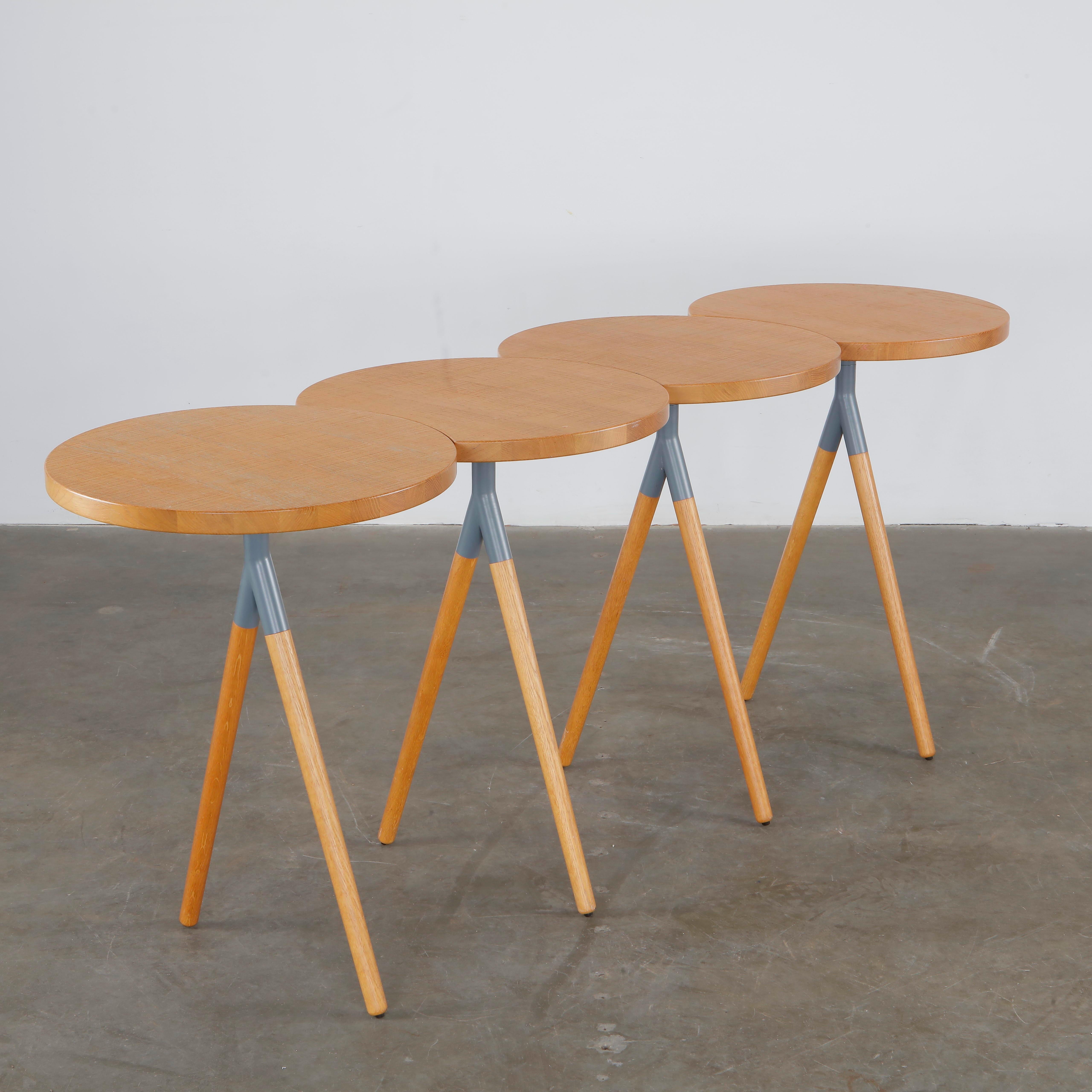 Philippine Lemaire, Itisy Konsole, ineinandergreifende runde Platten, für Ligne Roset (21. Jahrhundert und zeitgenössisch) im Angebot