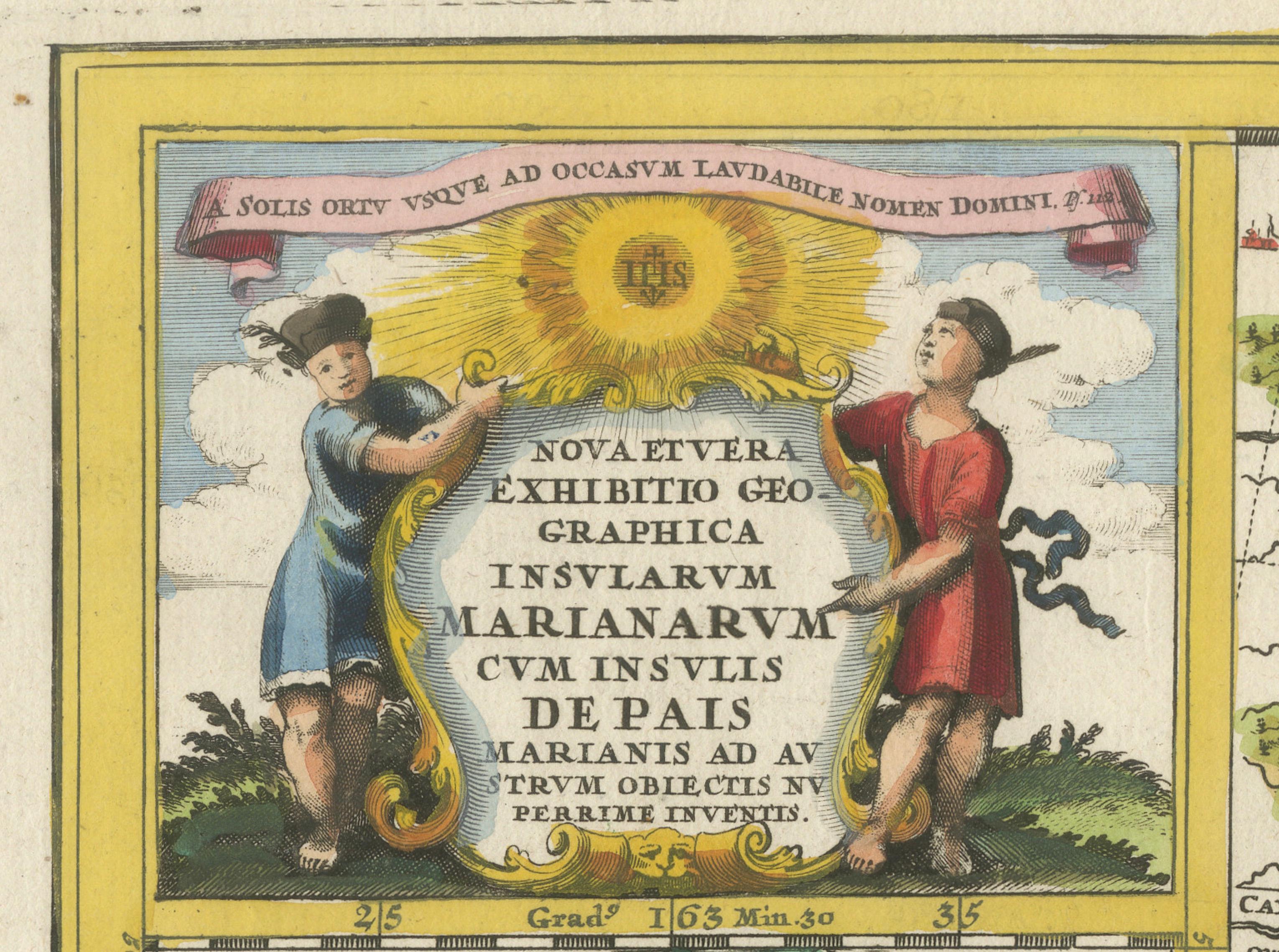 Philippines, China, Japan & Korea – Jesuit Map with Guam Inset, Scherer c.1700