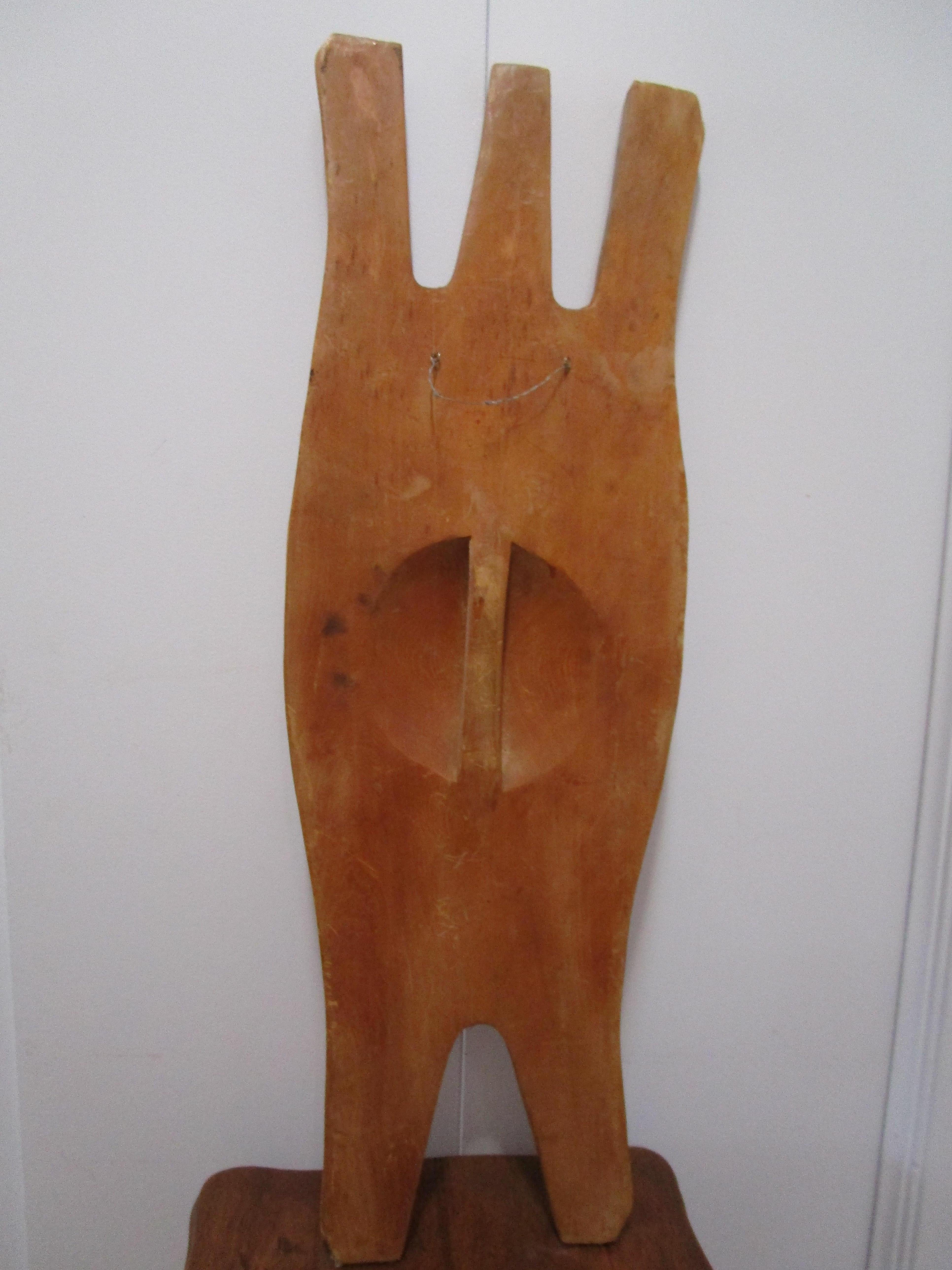 Filipinas Igorot Escudo de Cazador con Cabeza de Madera Tallada Tallado a mano en venta