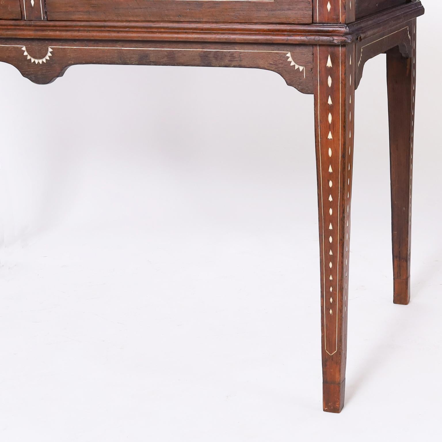 Philippines Inlaid Rosewood Server For Sale 3