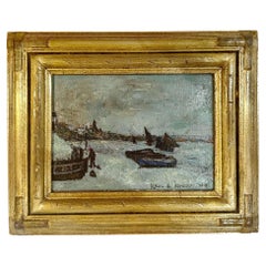 Pintura al óleo filipina de Raul R. Bancos