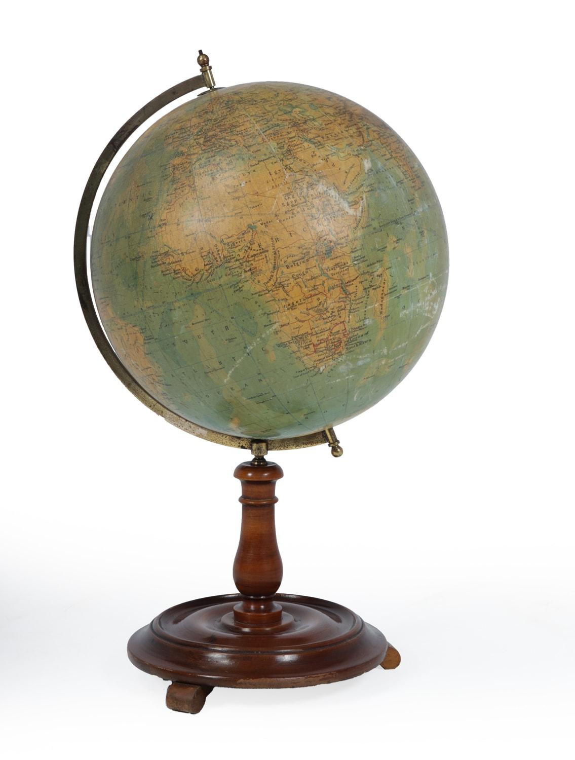 Philips Terrestrial Globe, c1920 7