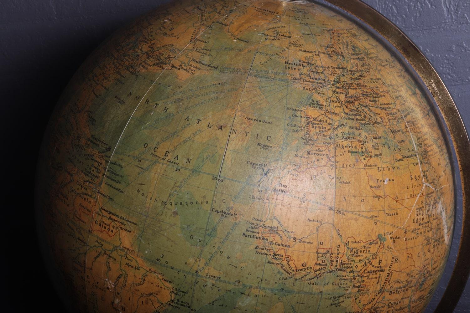 Philips Terrestrial Globe, c1920 1