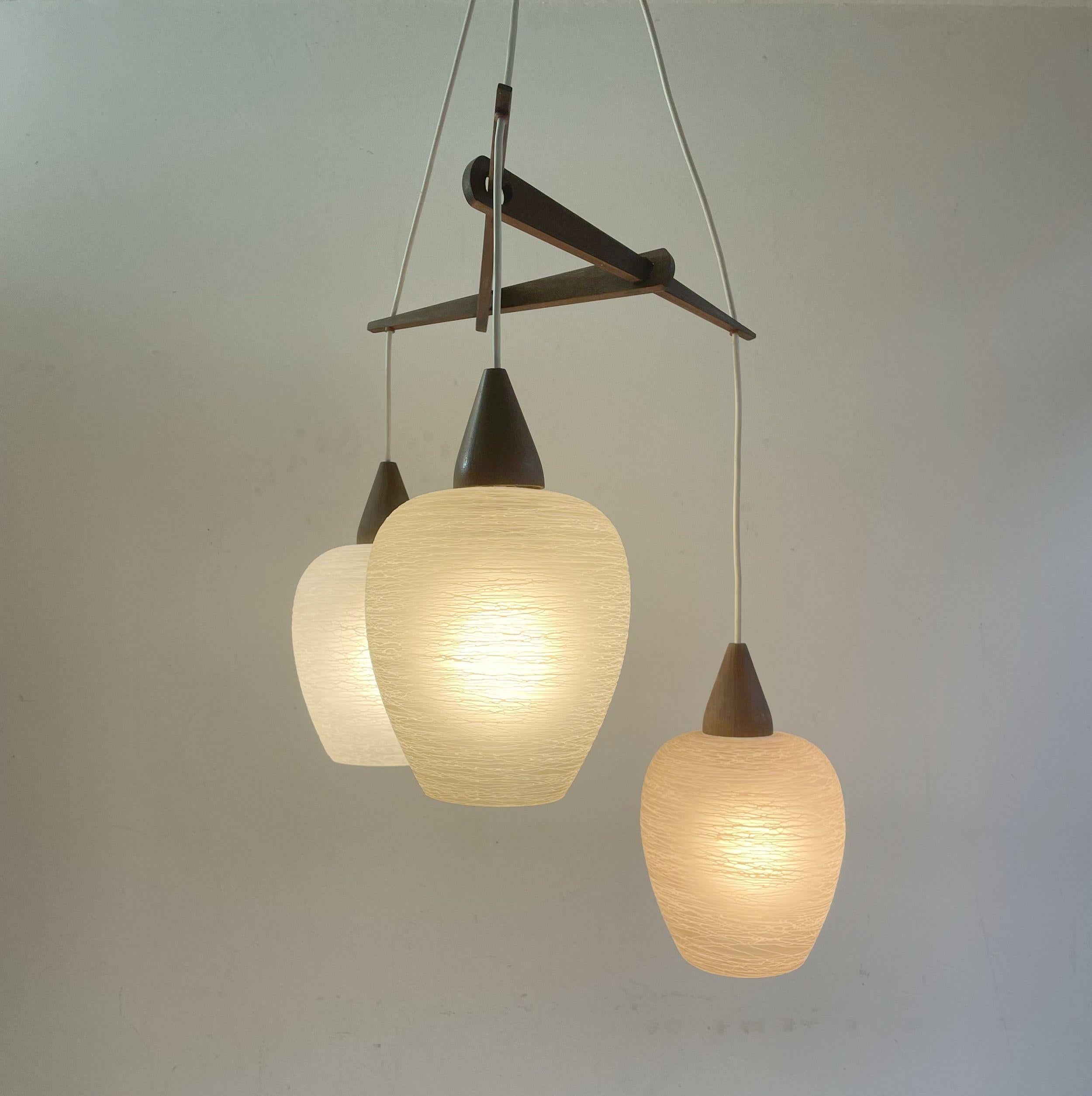 Mid-Century moderno Philips 50ies lampada a sospensione in vendita
