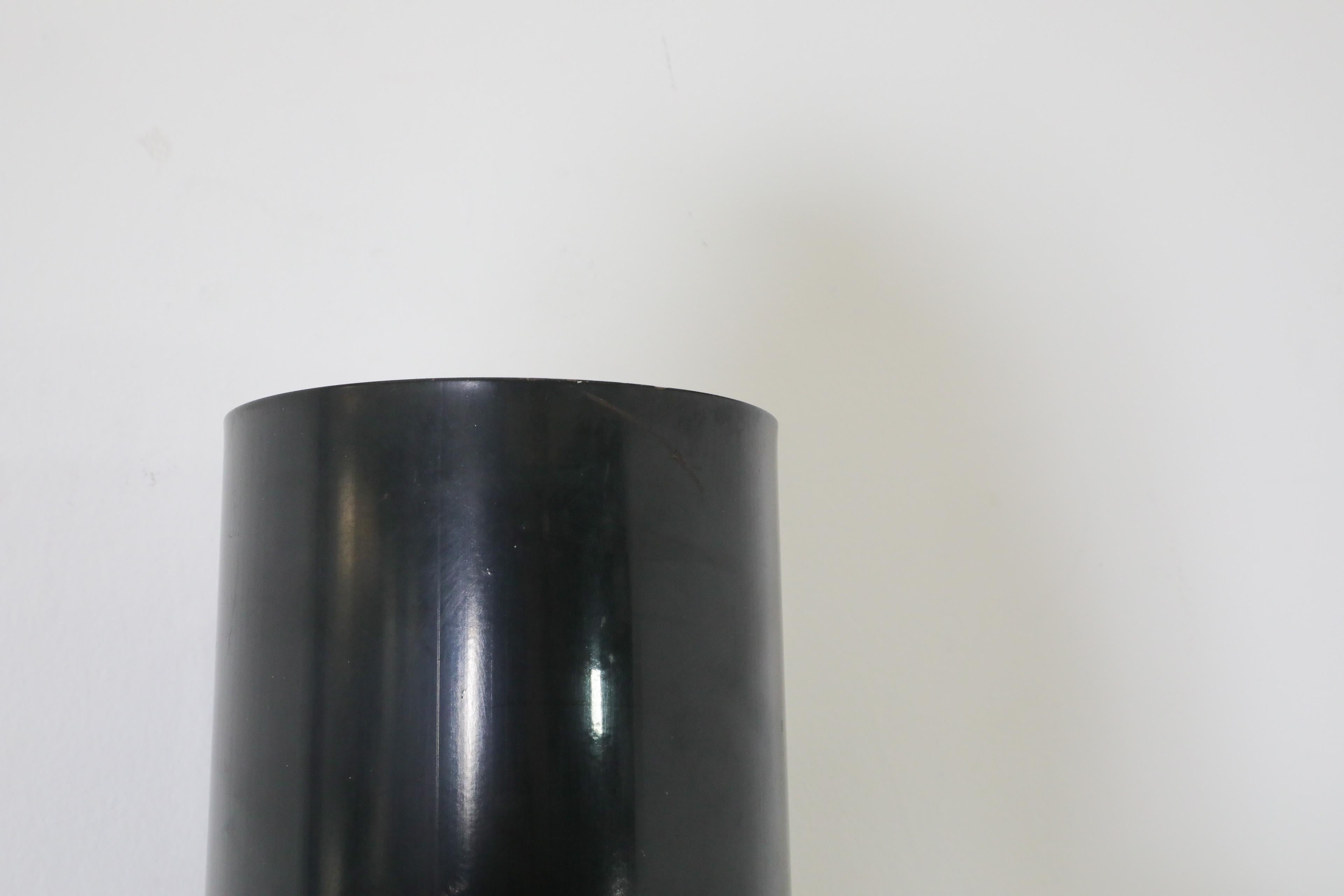 Philips Black Enameled Cylinder Wall Sconces For Sale 1
