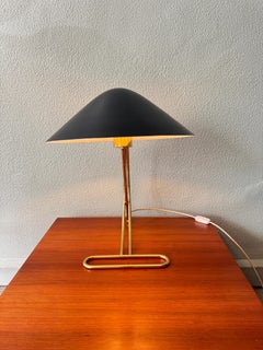 Philips Brass Dome Table Lamp Mid Century Modern Stilnovo Style Dutch 1960s