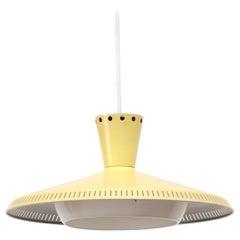 Philips Ceiling Pendant in Pale Yellow with Acrylic Diffuser