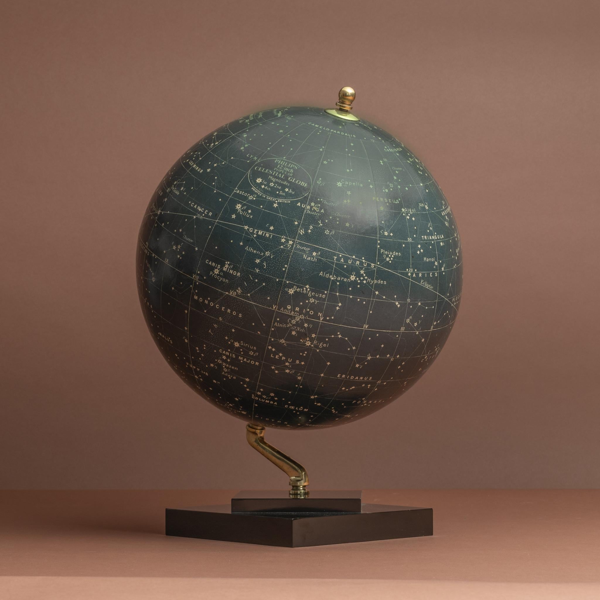 Milieu du XXe siècle Globe céleste de Philips, vers 1935 en vente
