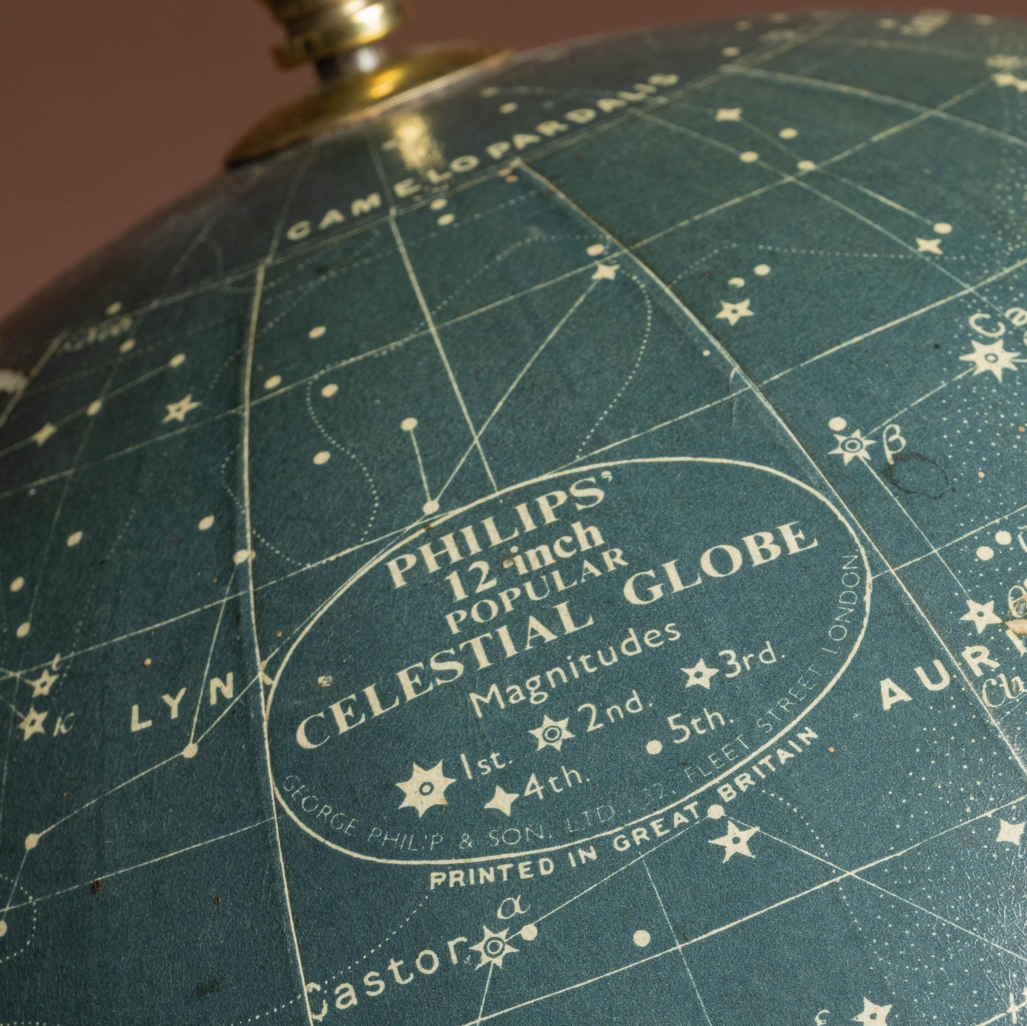 Globe céleste de Philips, vers 1935 en vente 1