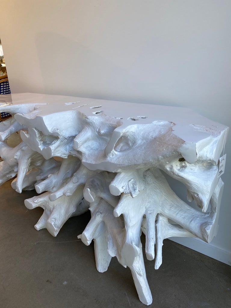 Philips Collection Cast Root Console Table For Sale at 1stDibs