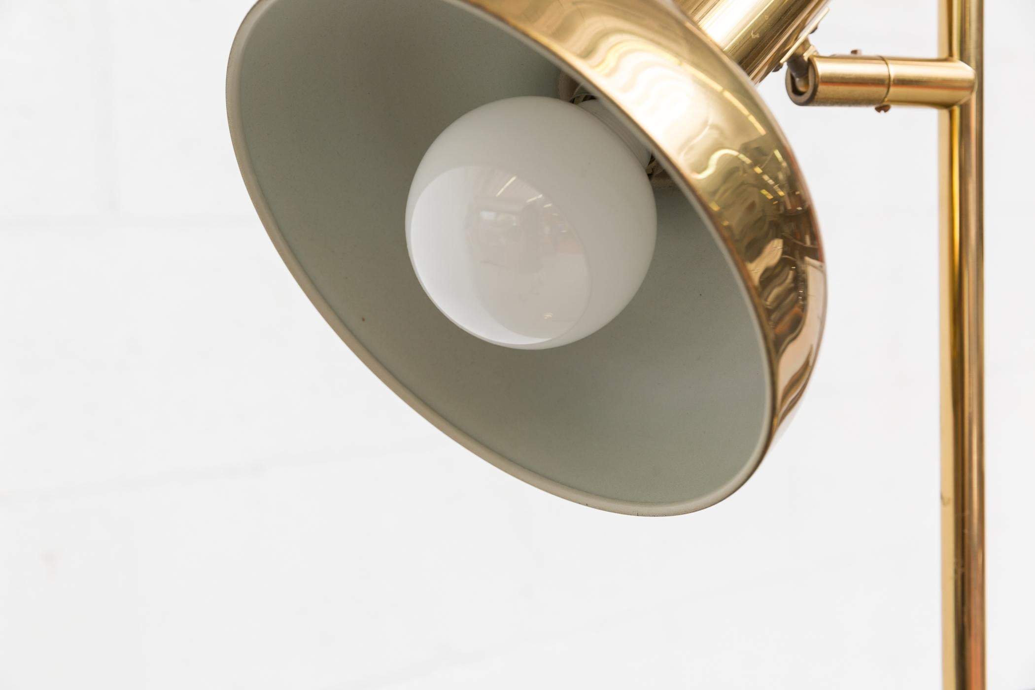 Philips Double Spot Brass Floor Lamp 4