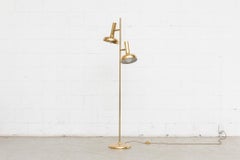 Philips Double Spot Brass Floor Lamp