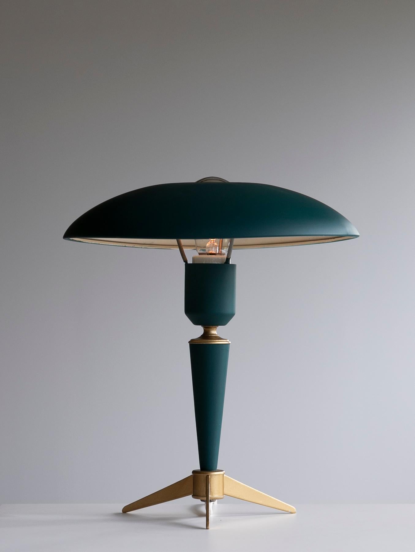 Mid-Century Modern Philips L Louis Kalff Vintage Desk Lamp For Sale