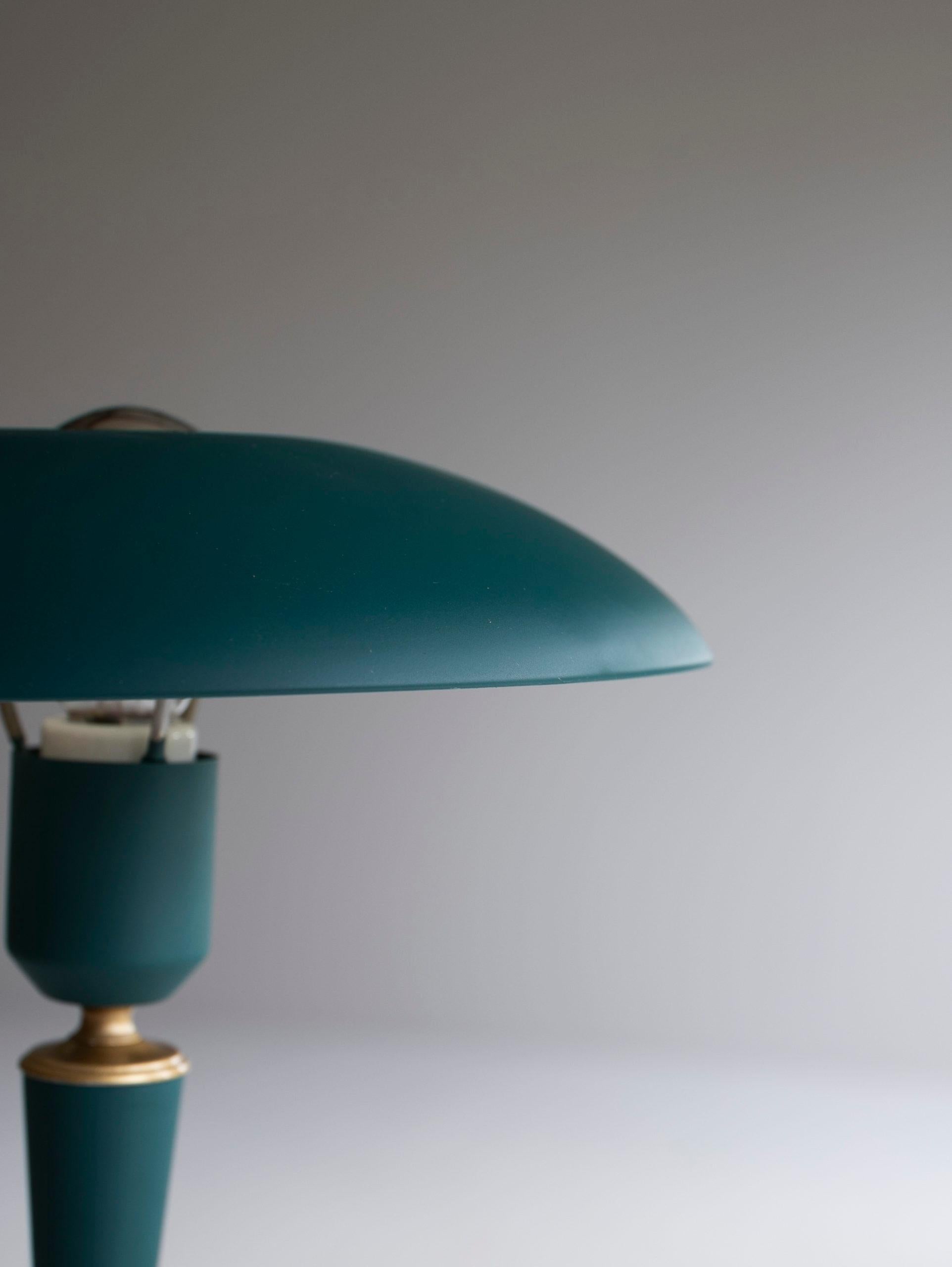 Mid-Century Modern Lampe de bureau vintage Philips L Louis Kalff en vente