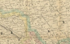 Philips Map of the Seat of War 1854 – Black Sea, Turkey & Russia Antique Map