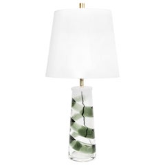 Philips Mid-Century Modern Spiral Glass Lamp 'Gray'