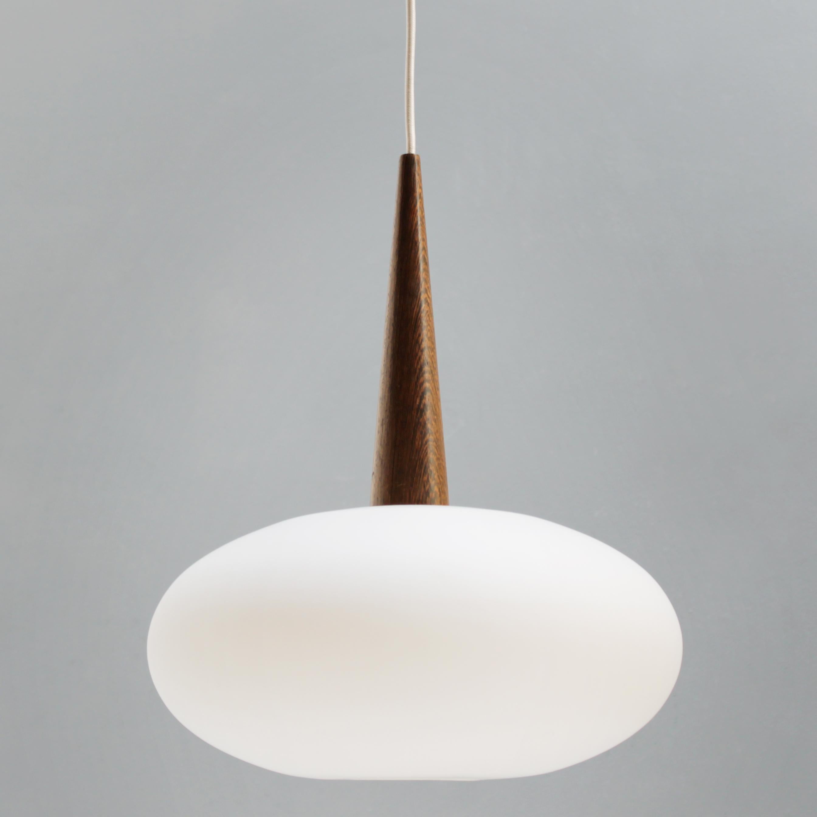 Philips Pendant Lamp by Louis Kalff, Dutch 1950s In Good Condition In JM Haarlem, NL