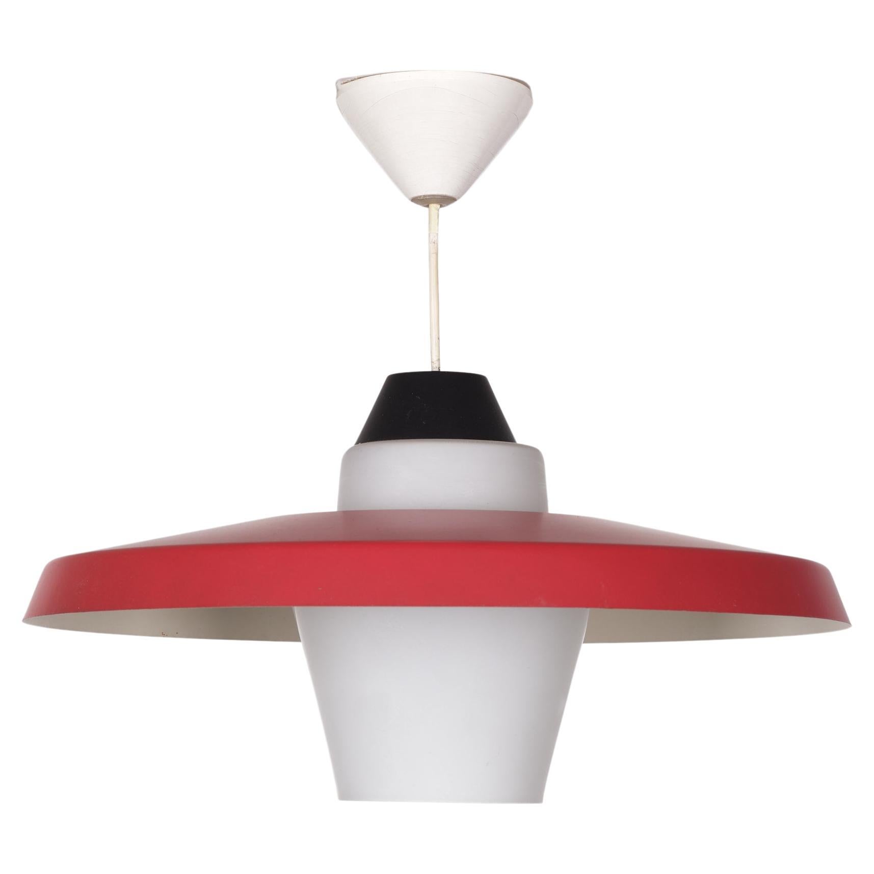 Lampe à suspension Philips Design Louis Kalff des années 1960 