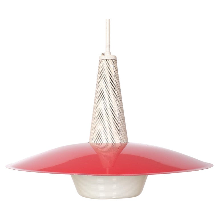 Philips pendant lamp Louis Kallf 1960s Holland For Sale at 1stDibs