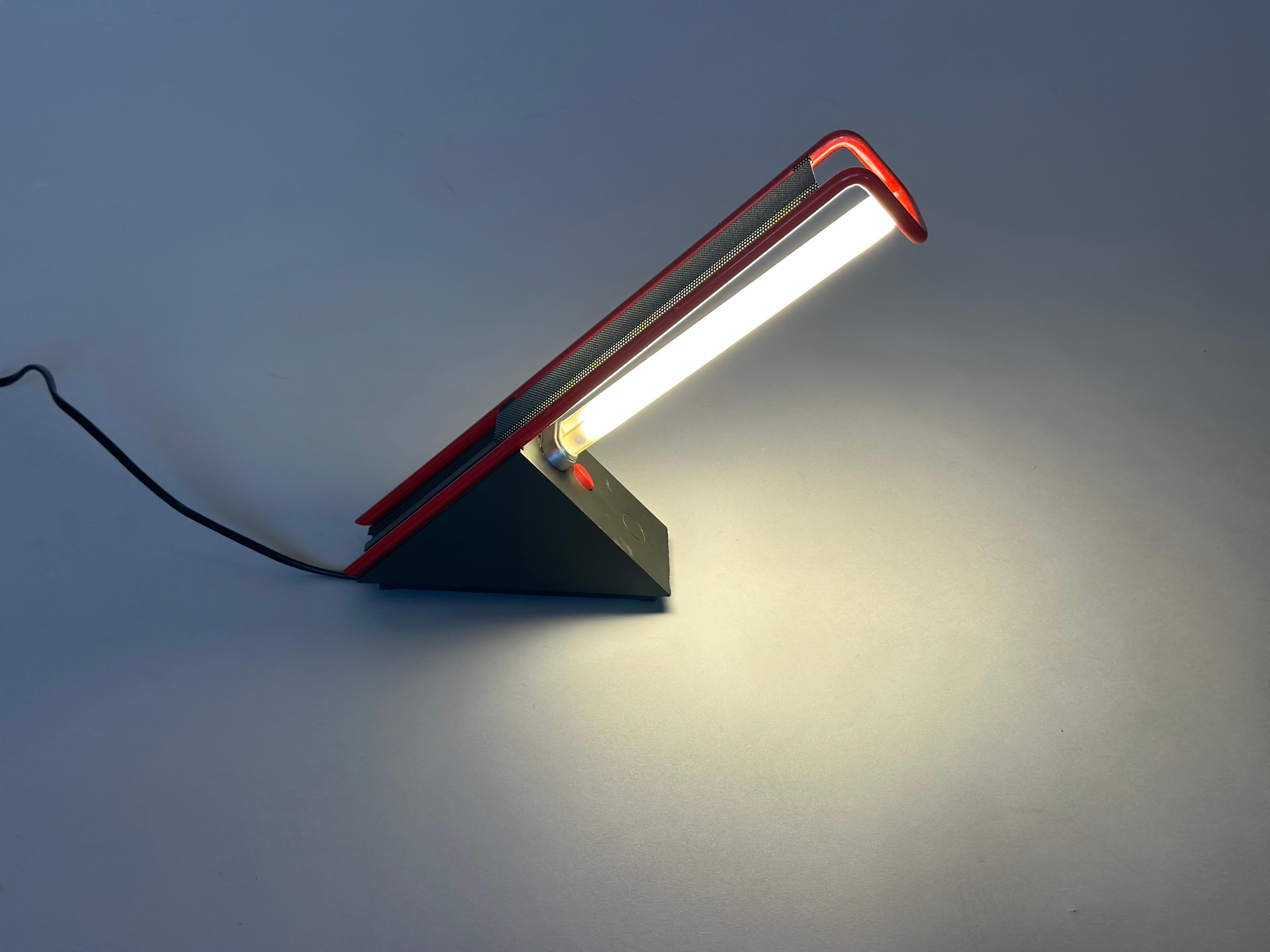 Postmoderne Lampe de table postmoderne Philips des années 1980 en vente