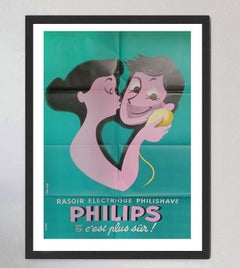 Philips Razor Original Poster by Jean Colin, 1955