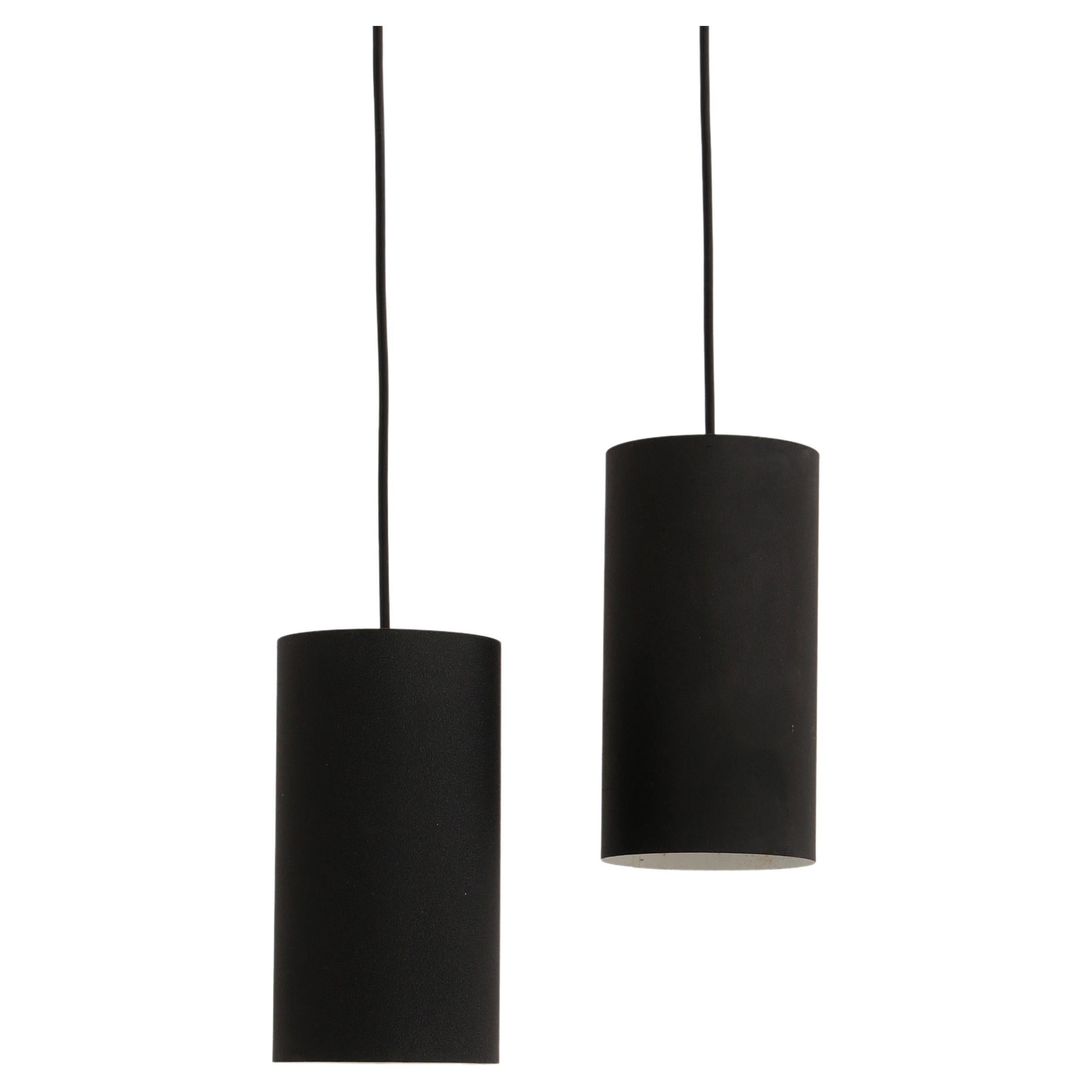 Philips Set of 2 Hanging Lamps Model Nt 48 Design by Argenta, 1960