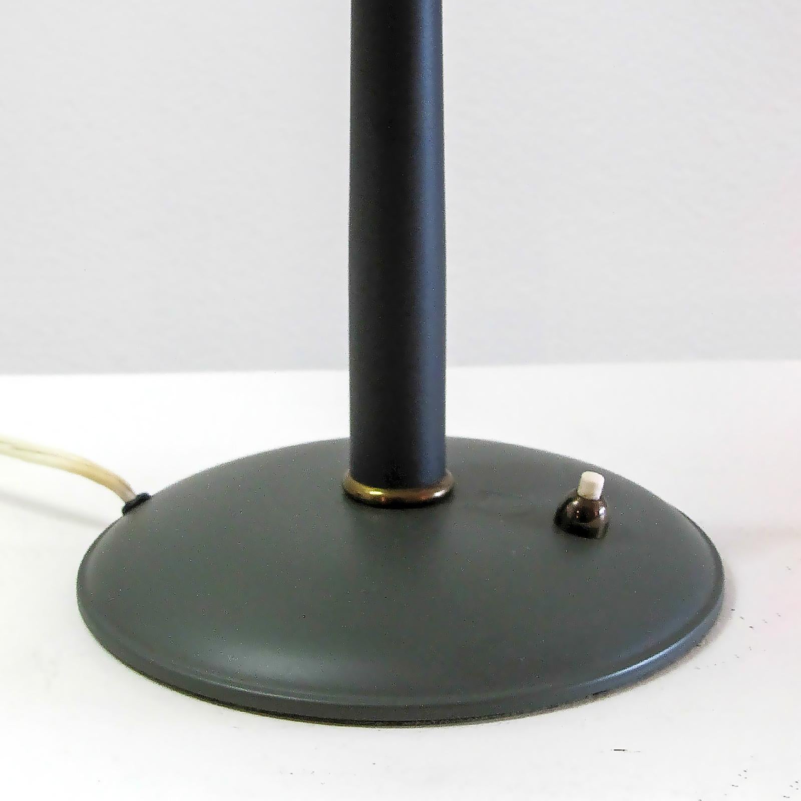 Enameled Louis Christian Kalff for Philips Table Lamp, 1960