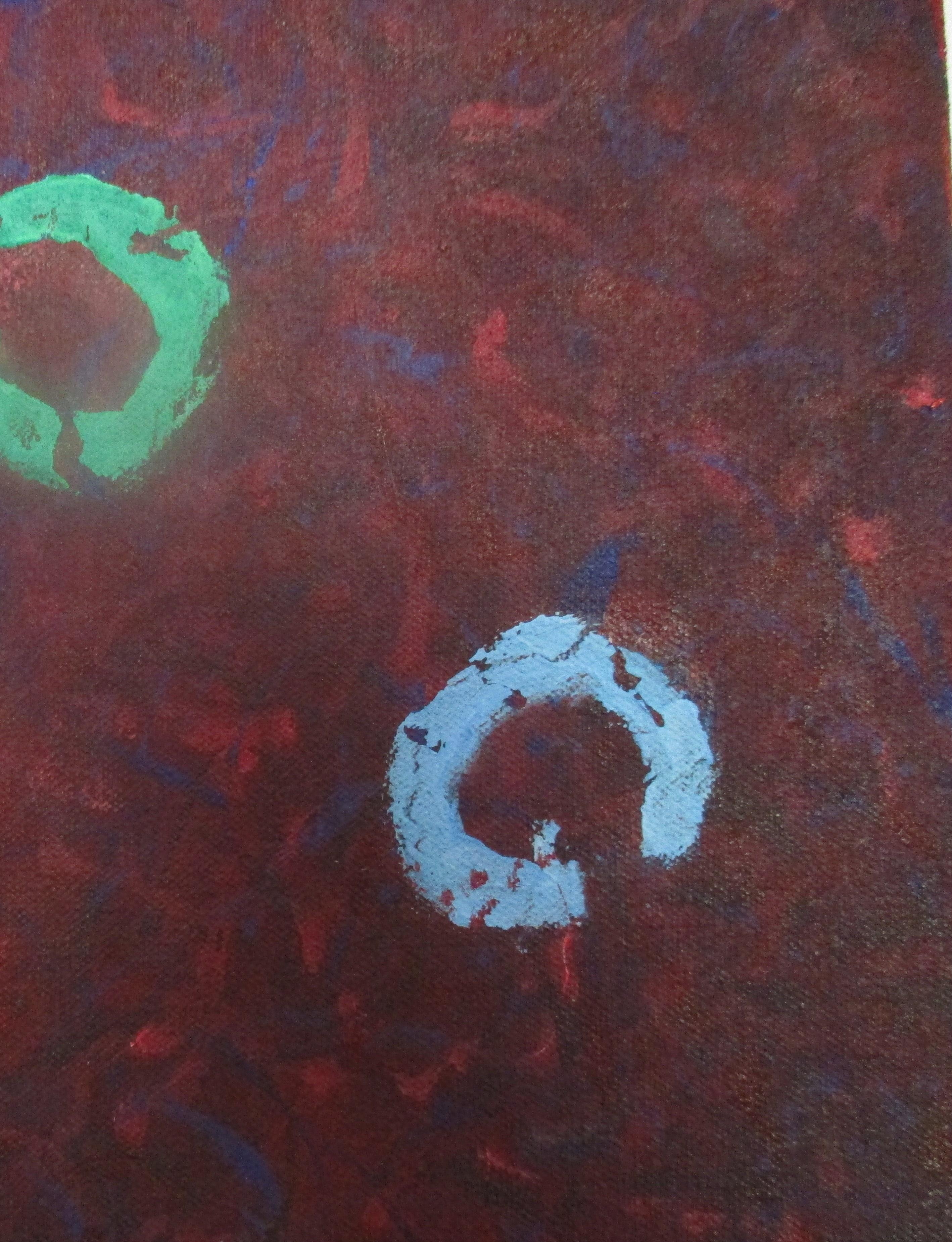 Inspired by Man's Landing on the moon in the 1960s
Acrylic on canvas. Image 18