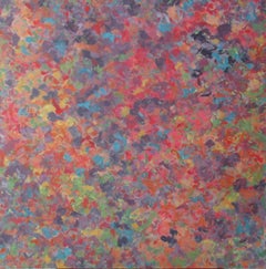 Otoño suave Pintura al óleo abstracta contemporánea