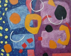 Winterschiefer:  Contemporary Abstract Oil Painting