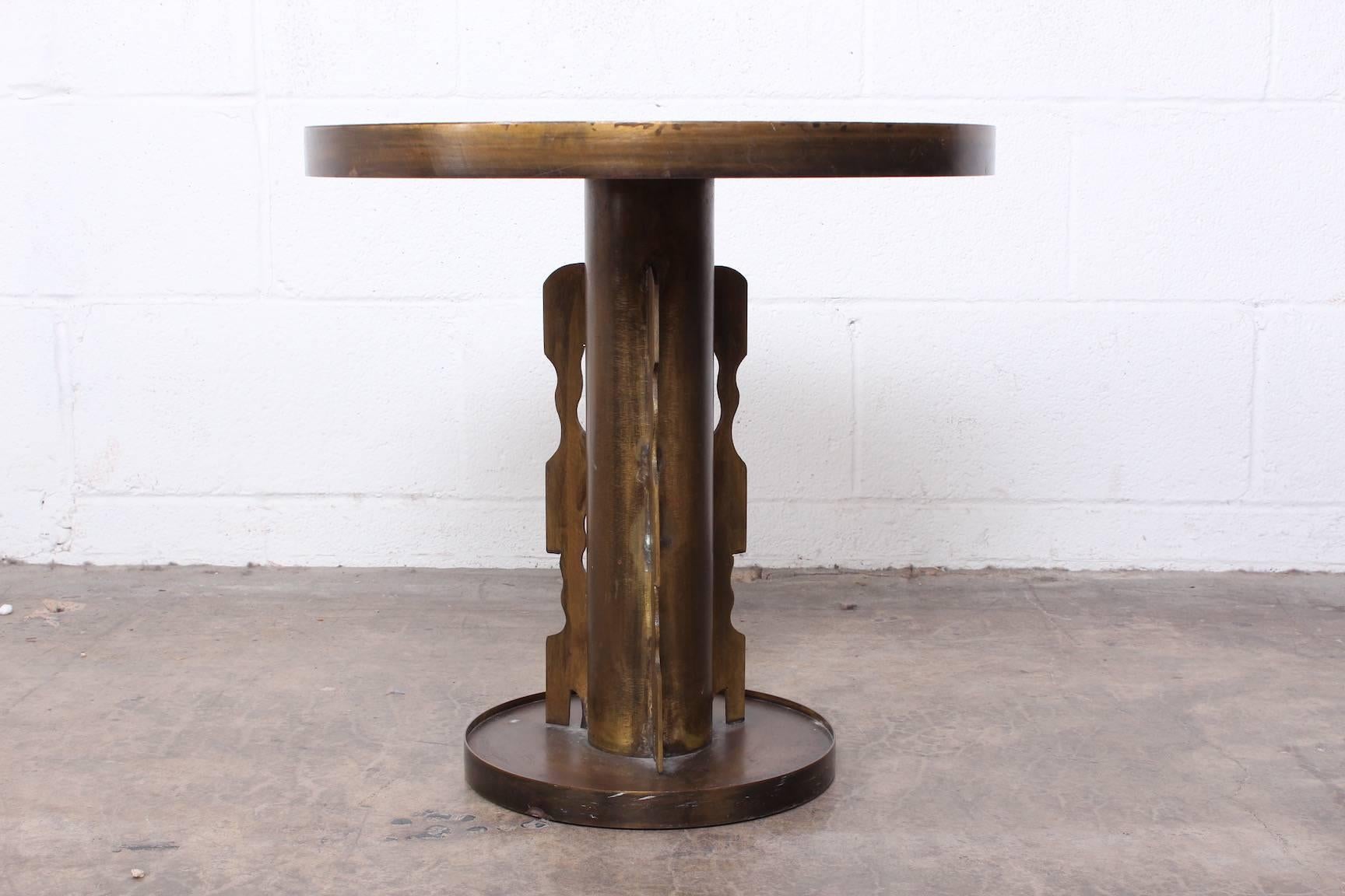 Phillip and Kelvin LaVerne Etruscan Side Table In Good Condition In Dallas, TX