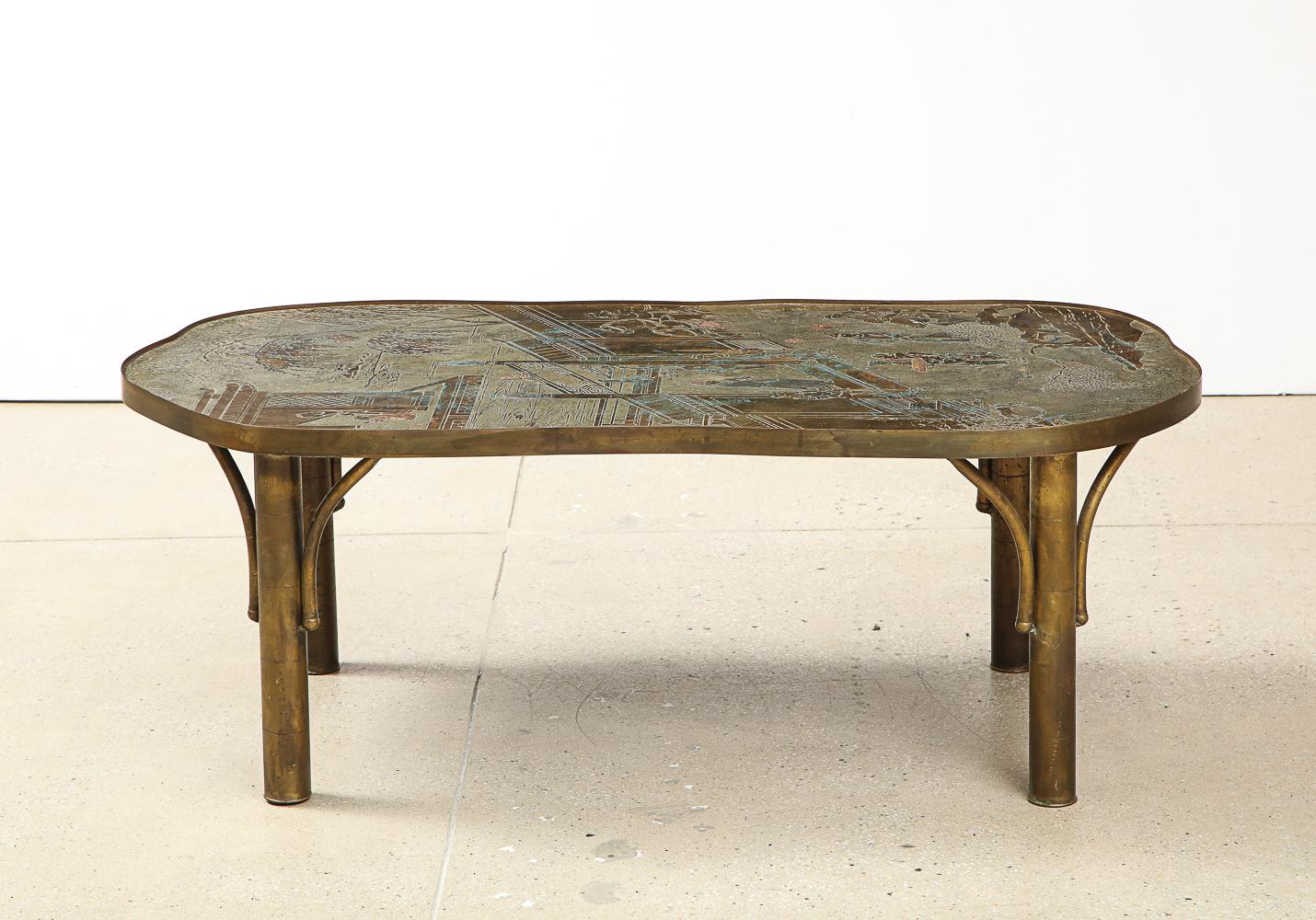 Hand-Crafted Phillip and Kelvin LaVerne Table