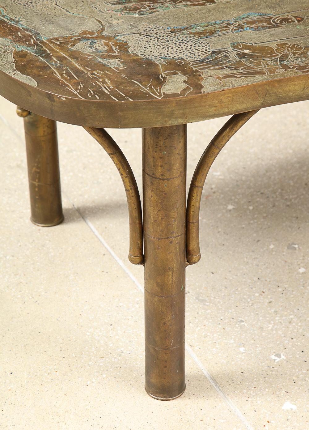 Mid-20th Century Phillip and Kelvin LaVerne Table