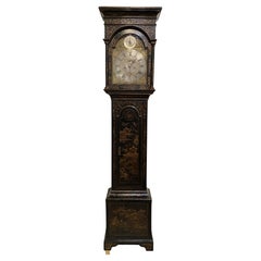 Phillip Avenell of Farnham English Tall Clock with Japanned Case circa 1770