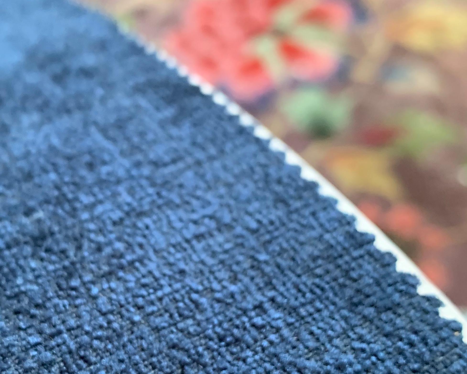 Phillip Jeffries Florencia Cerulian Mer Tailored Walls Textile Wallpaper, Blue 1