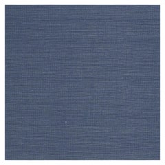 Phillip Jeffries Manila Hemp Navy Vinyl Wallpaper, Blue, PJ 7740