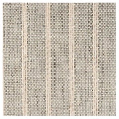 Phillip Jeffries Origin Weaves Stripe Greige Handmade Grasscloth Wallpaper Japan