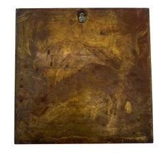 Phillip & Kelvin LaVerne "Donna" Bronze Wall Plaque, 1950's