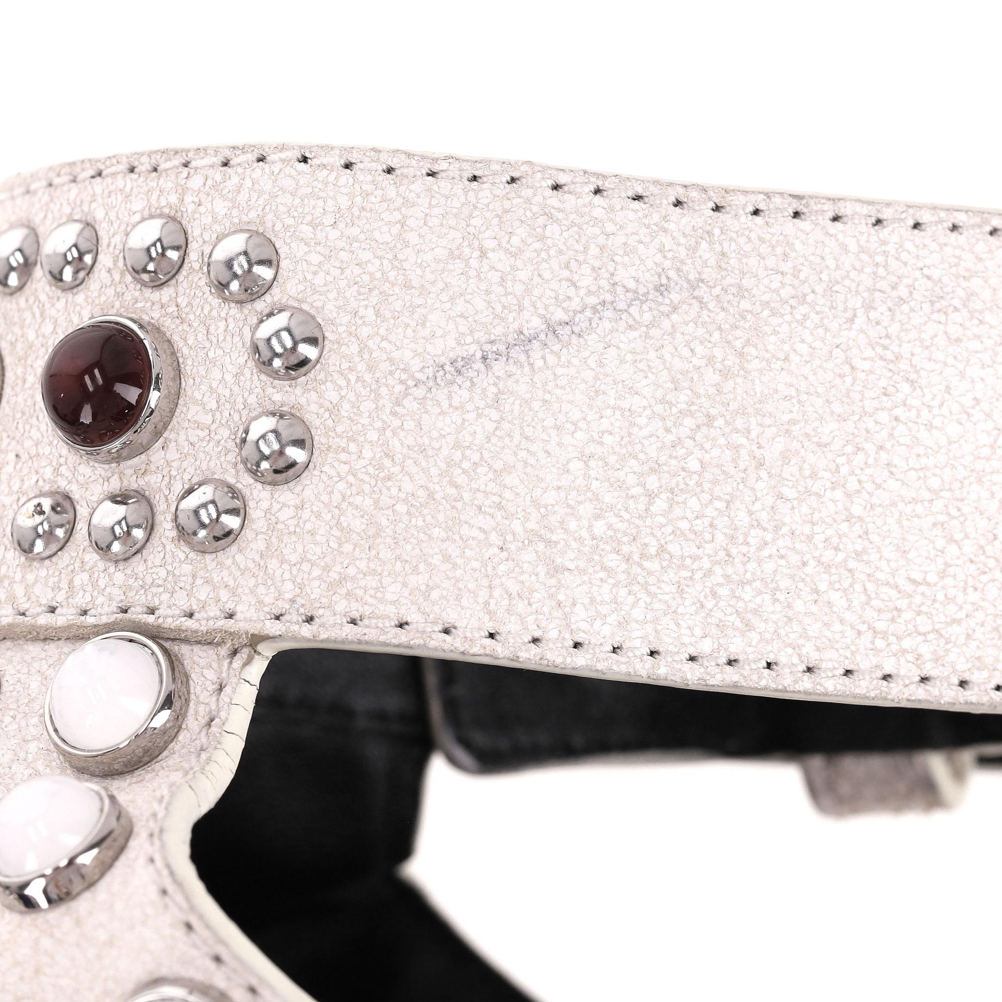 Sandales compensées Nashville cloutées en cuir Phillip Lim en vente 7