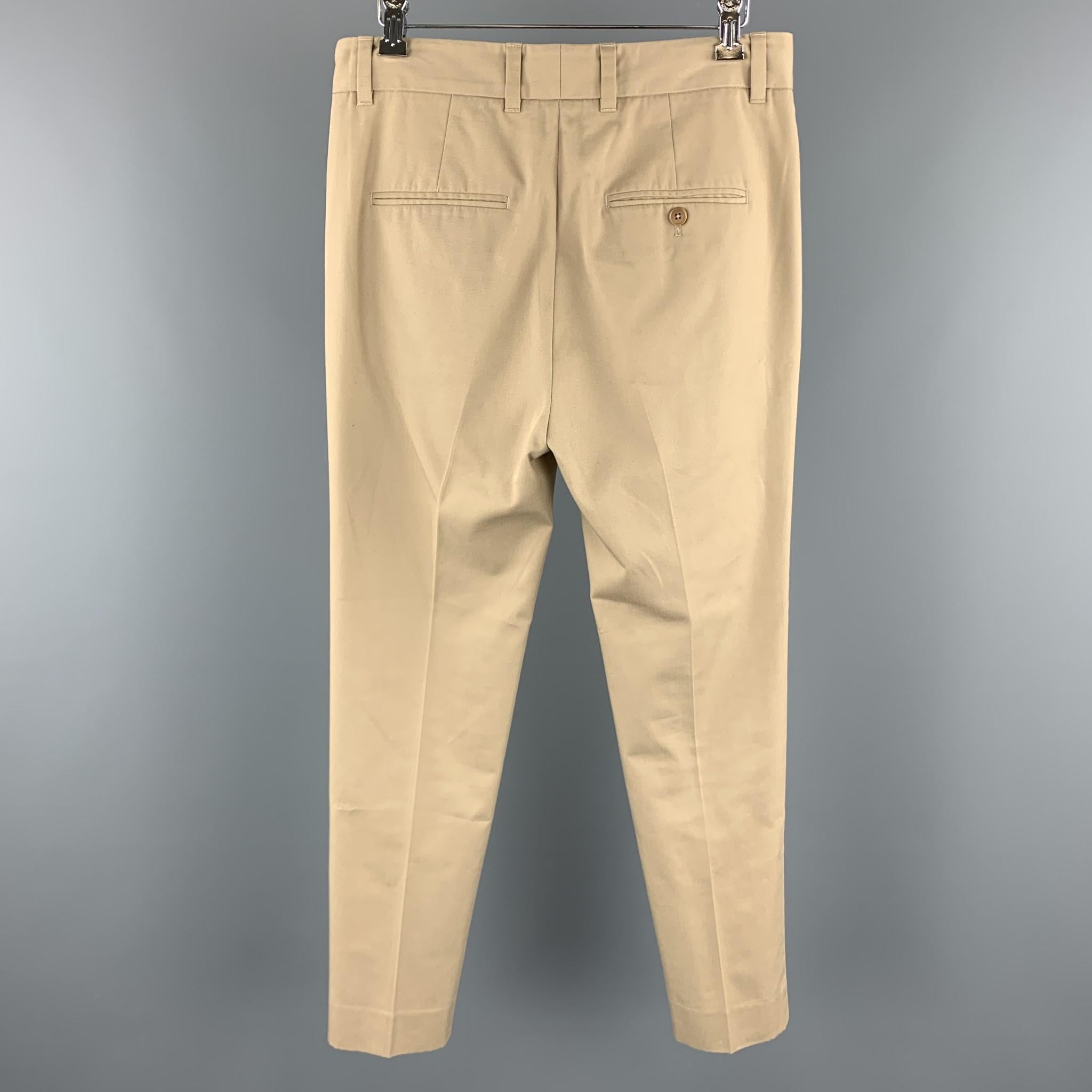 cotton polyester khaki pants