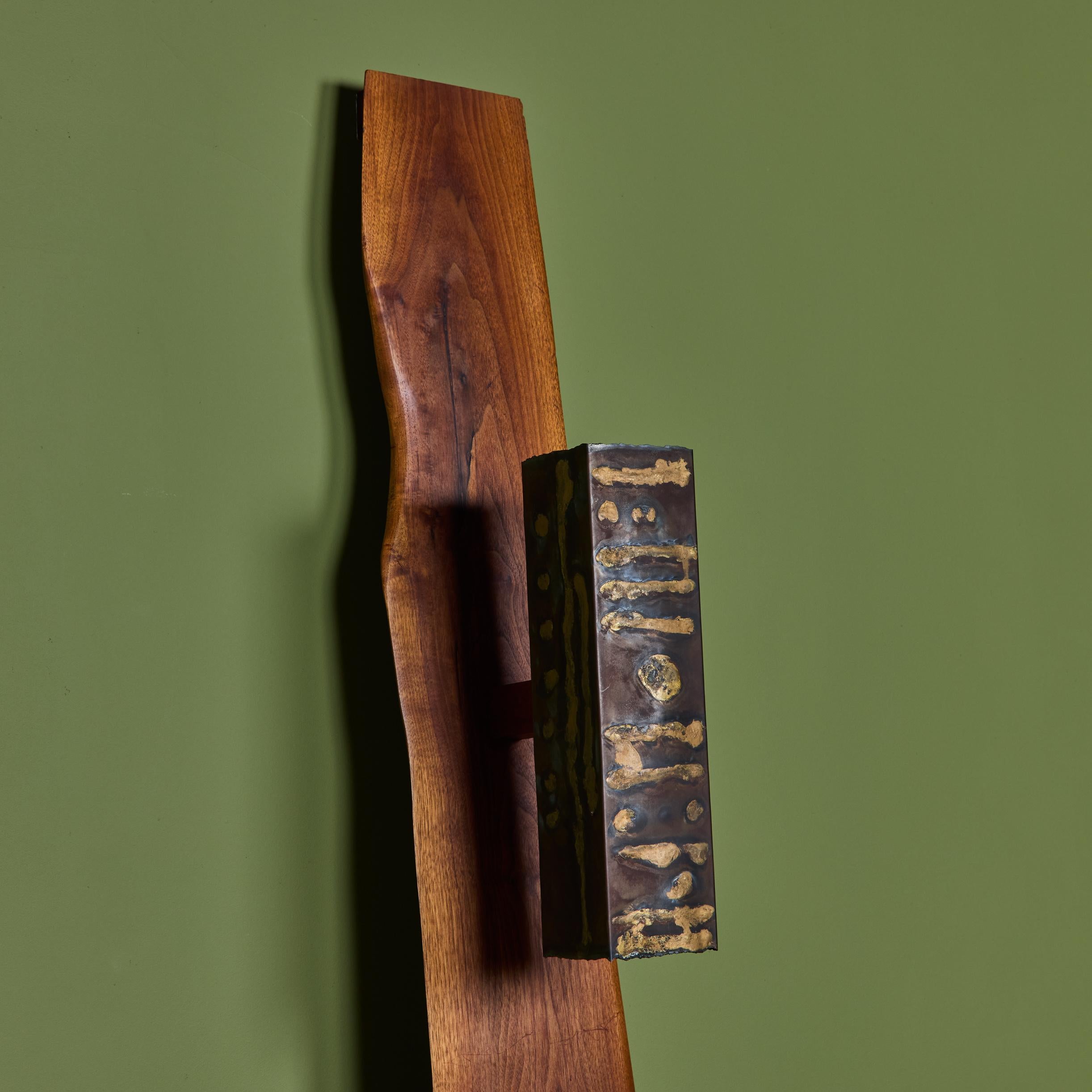 Phillip Lloyd Powell and Paul Evans Queen Headboard For Sale 3